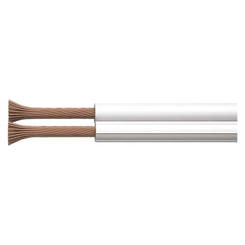 CYH H03VH-H 2x0,75 mm² biely