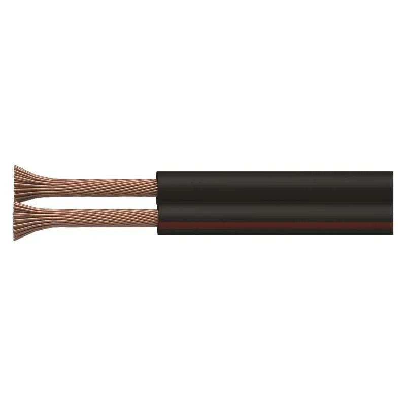 SMYP (CYH) H03VH-H 2x0,5 mm² čierno-červený