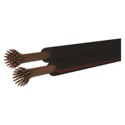 SMYP (CYH) H03VH-H 2x0,75 mm² čierno-červený