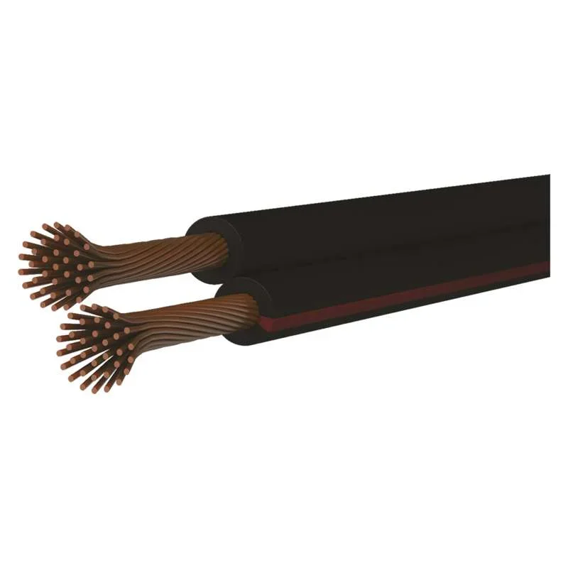 SMYP (CYH) H03VH-H 2x0,75 mm² čierno-červený