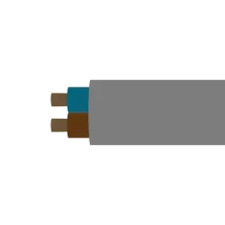 H03VV-F 2X1,5 300/300V (OMY)
