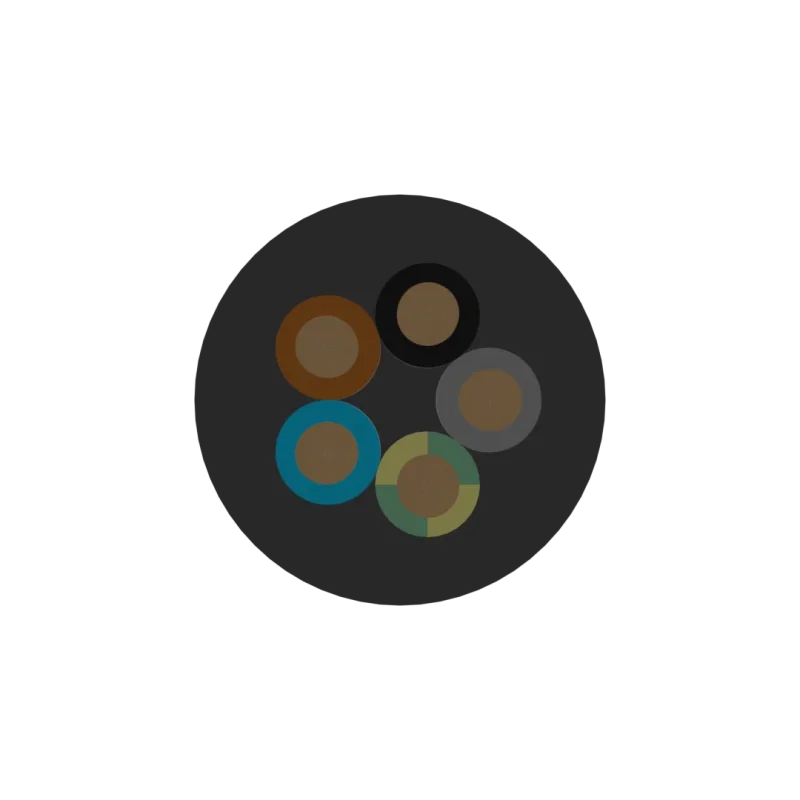 CGSG 5x6 (H05RR-F 300/500V 5G6)