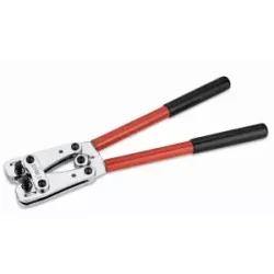 101883 Krimpovacie kliešte na lisovacie káblové koncovky a konektory DIN 46235/46267 , 6 - 50 mm²