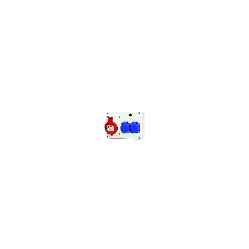 Zásuvková rozvodnica 1x32A/4P,2x230V