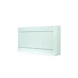 Skrinka nastenná IP40 18DIN biele dvere