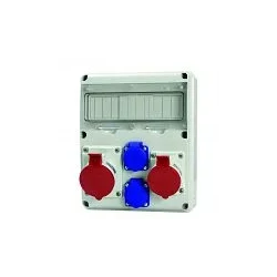 Zásuvková rozvodnica 32A,16A,2x230V ENERBOX