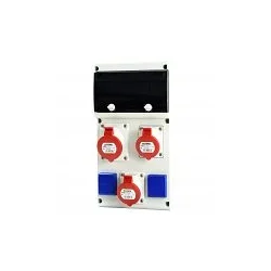 Zásuvková rozvodnica 1x32A,2x16A,2x230V