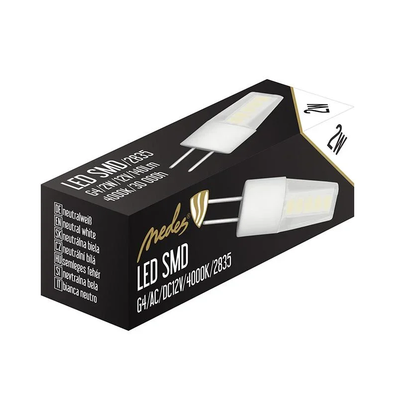 ZLS420 - LED žiarovka 2W - G4 / SMD / 4000K - ZLS420 ZLS420 - LED žiarovka 2W - G4 / SMD / 4000K - ZLS420