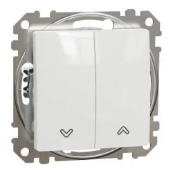 Spínač žaluzií, Sedna D/E, Biela SDD111104 - SDD111104