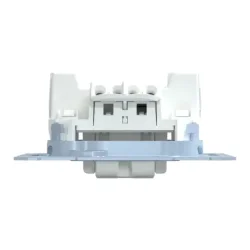 Merten - mechanizmus tlačidlový ovládač (1/0) - 10A 250VAC - pruž. svorky MTN3150-0000 - MTN3150-0000