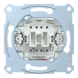 Merten - mechanizmus tlačidlový ovládač (1/0) - 10A 250VAC - pruž. svorky MTN3150-0000 - MTN3150-0000