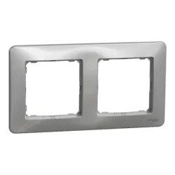 Rámček dvojnásobný, Sedna D/E, aluminium SDD313802 - SDD313802
