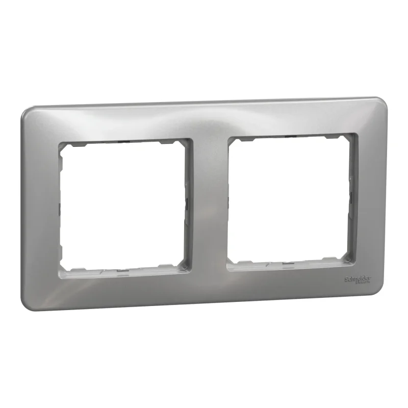 Rámček dvojnásobný, Sedna D/E, aluminium SDD313802 - SDD313802
