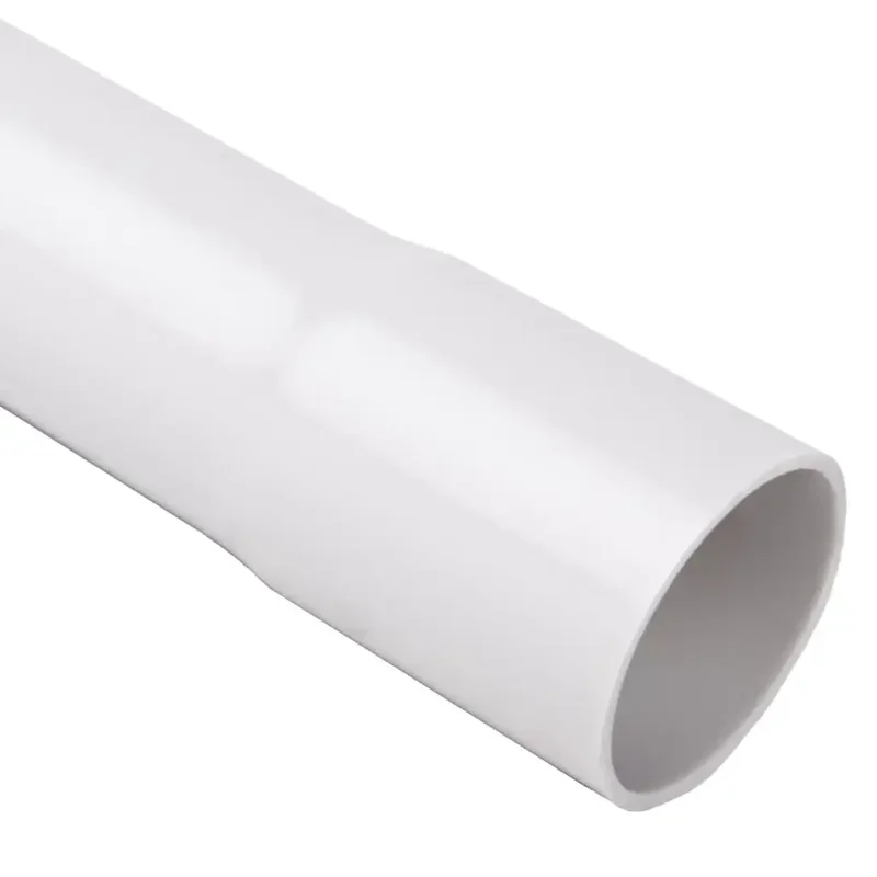 1563_KA - Tuhá hrdlovaná elektroinštalačná rúrka PVC pr. 63 mm, 22411, mechanická odolnosť 320N/5cm, svetlosivá, dĺžka 3 m.
