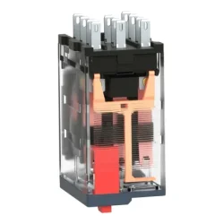 RXM3AB2B7 - miniatúrne zásuv. relé – Zelio RXM – 3 C/O – 24 V AC – 10 A – s LED kontrolkou
