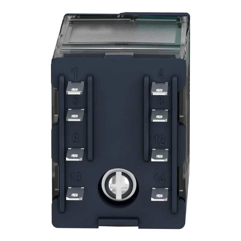 RXM3AB2BD - miniatúrne zásuv. relé – Zelio RXM – 3 C/O – 24 V DC – 10 A – s LED kontrolkou