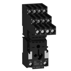 RXZE2S114M - zás.RXZ – samostatný kontakt – 10 A – 250 V – konektor – pre relé RXM4..