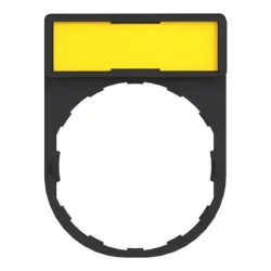 ZBY4101 - držiak štítk. 30 x 40 mm s priesvit. štítk. na vygravírovanie – pre jedn. Ø 22