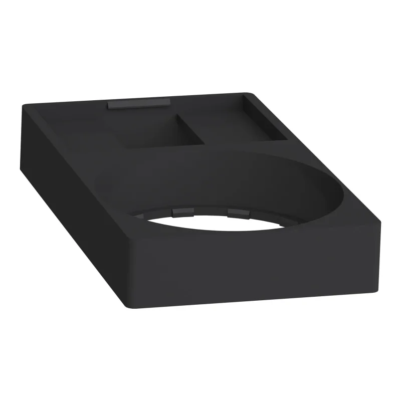ZBZ35 - držiak štítkov 30 x 50 mm bez štítku – pre jednotky Ø 22 s guľatou hlavicou