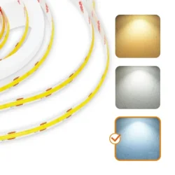 001425 - LED pásik TRAMO 320 COB 5m 6500K IP20 Kobi Premium