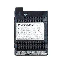 4FP 672 55 Sieťový zdroj pre DDZ 4+n s DT (9V/1A AC a 12V/0,3A DC + 1 dvojtónový signál, 1 vstup