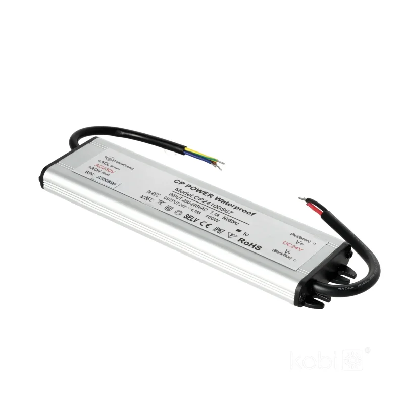 004939 Hermetický LED napájací zdroj 24V 100W 4,17A IP67 004939 Hermetický LED napájací zdroj 24V 100W 4,17A IP67