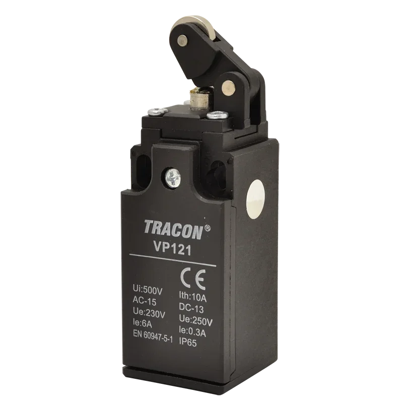 VP121 - Koncový spínač s pákovou kladkou 1xNO+1xNC, 6A/230V AC-15, 0,3A/250V DC-13, IP65