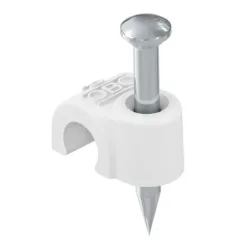 2225417 - ISO-Nagel-Clip 6mm, L25 Polypropylén čisto biela RAL 9010