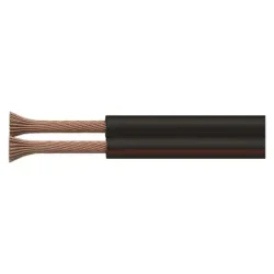 CYH H03VH-H 2x0,5 mm² čierno-červený, 100 m (S8250)