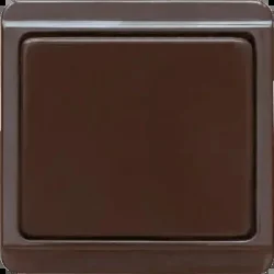 4FN 575 07.2116 - Krížový prepínač STANDARD LESK, séria7, hnedý
