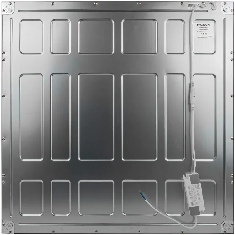 LPY606040NW - LED panel s bočným svetelným zdrojom 230VAC,50Hz,40W,4800lm,4000K,IP40,UGR pod 19,595x595mm,EEI: E