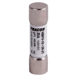 HBPV-10X38-25 - Valcová poistka PV gPV, 25A,1000VDC,5kA,10x38