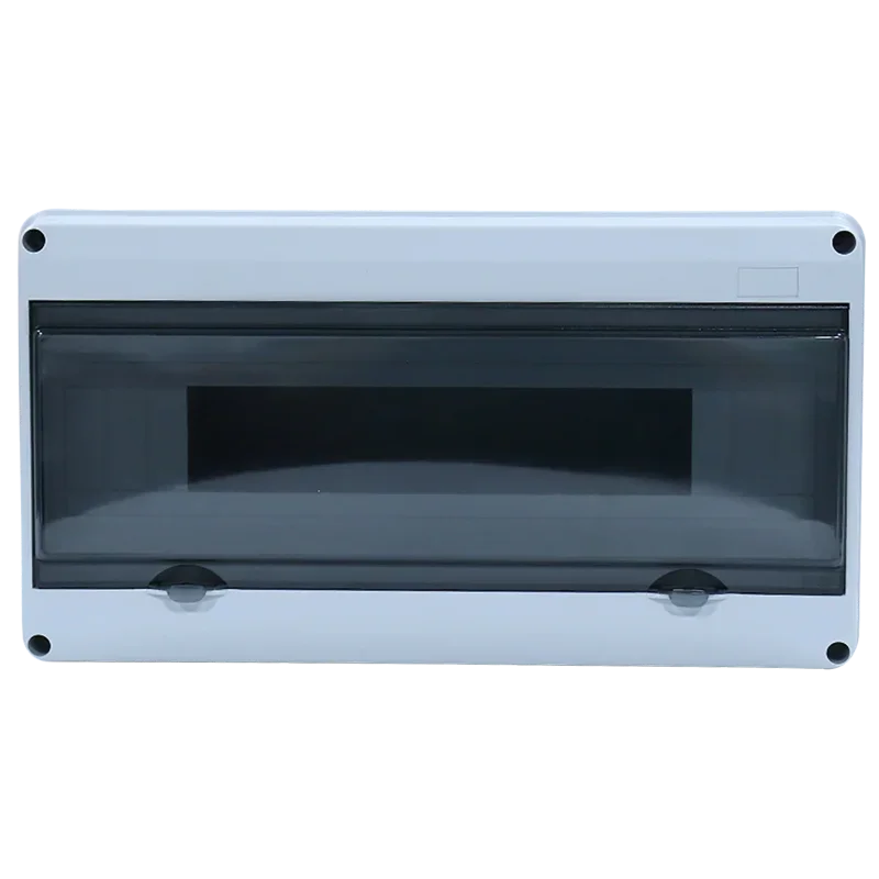 EDFKIP65U181 - Rozvodná skriňa nadomietková plastová, N/PE mostíkom 1×18 mod, V×Š×H:197.5×364×106mm, IP65, 1000 VAC, 1500 VDC