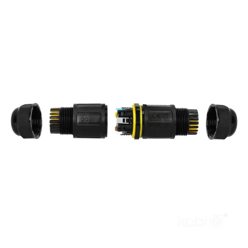 005000 Vodotesný konektor HERMELINK 5x0,5-2,5mm² 10-14mm IP68 Kobi