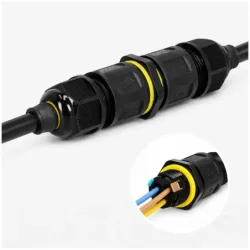 005001 Vodotesný konektor HERMELINK 3x0,5-2,5mm² 6-11mm IP68 Kobi