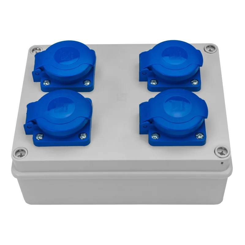 B.1203 - Rozvádzač R-BOX 190: 4x250 V, 250V, IP44