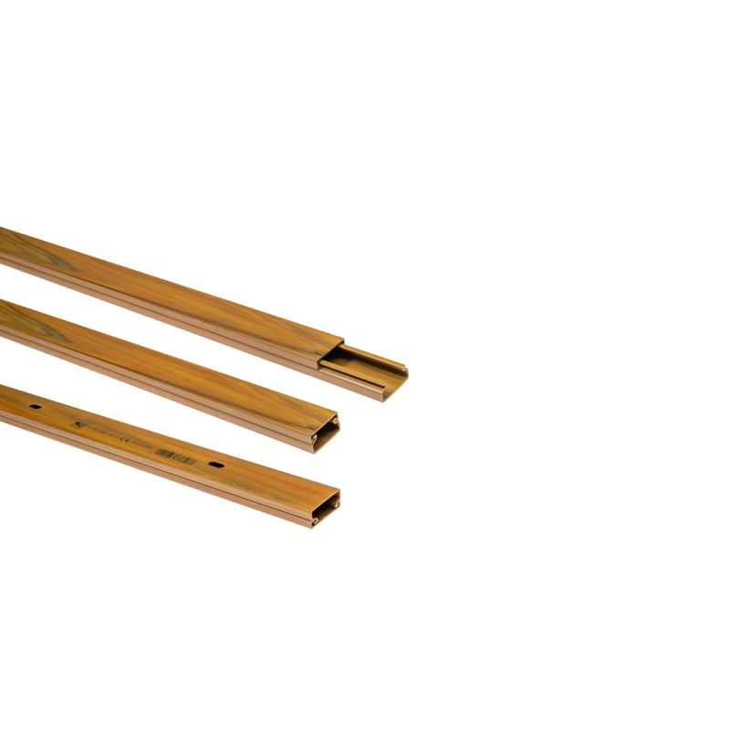 K.3215CBR - Káblový kanál pre elektroinštaláciu 32x15 mm, tmavohnedý, 2 m K.3215CBR - Káblový kanál pre elektroinštaláciu 32x15 mm, tmavohnedý, 2 m