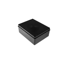 S-BOX 516CZ - Hermetická skrinka S-BOX 240x190x90, bez tesniacich krúžkov, čierna, bezhalogénová, odolná voči UV žiareniu, IP65
