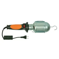 D.3036G - Ručné svietidlo PL-2, E27, 18W, s káblom H05RN-F 2x0,75mm2 - 5m, oranžové, 230V, IP20