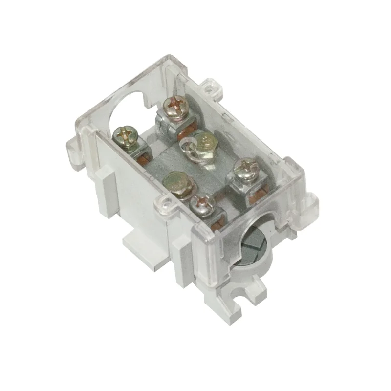 E.4028 - Svorka LG s krytom, 1x16-25mm2, 101A, 500V, priehľadná