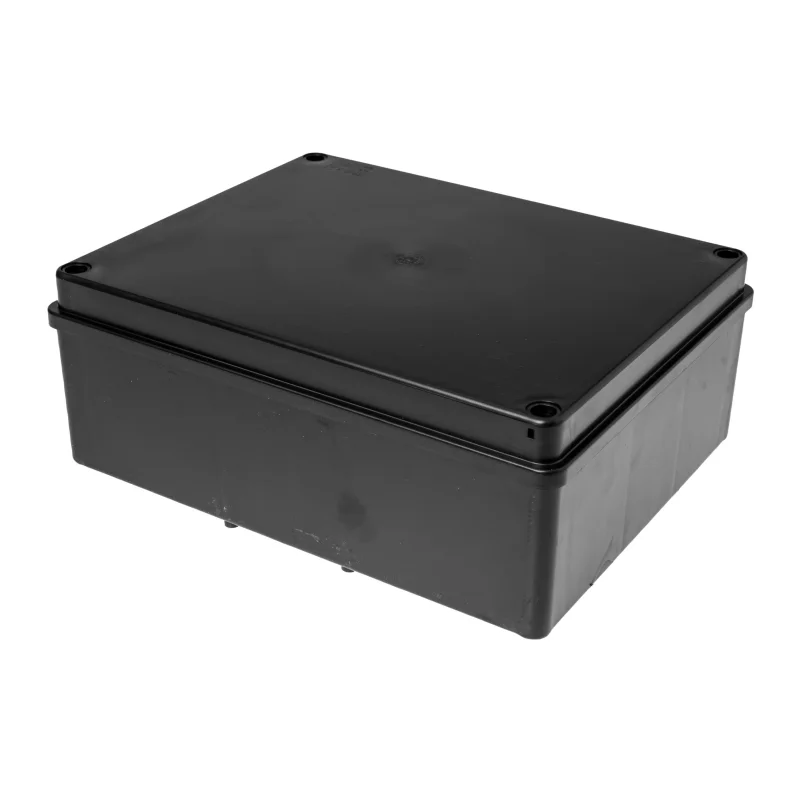 S-BOX 416C - Hermetická skrinka S-BOX 190x140x70, bez tesniacich krúžkov, čierna, bezhalogénová, odolná voči UV žiareniu, IP65