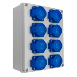 B.1605 - Rozvádzač R-BOX 240: 8x250V, 250V, IP44