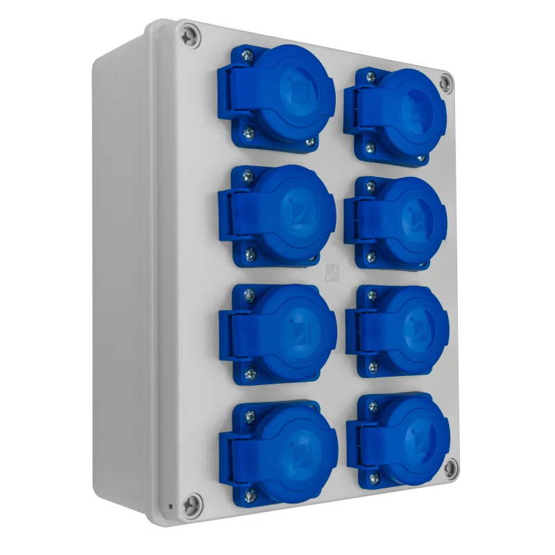 B.1605 - Rozvádzač R-BOX 240: 8x250V, 250V, IP44