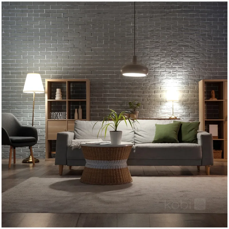 001272 - LED žiarovka GS 8,5W E27 4000K LED2B