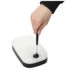 004142 - LED fasádne svietidlá BAVANO 15W 3CCT LX IP54 čierne Kobi Premium