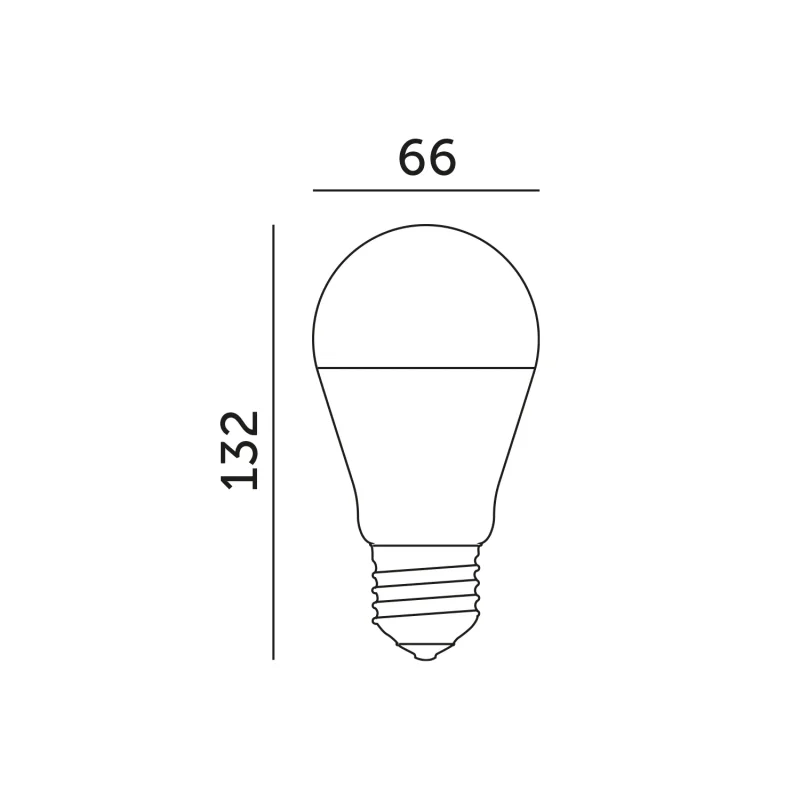 004300 - LED žiarovka GS 22W E27 6500K Kobi