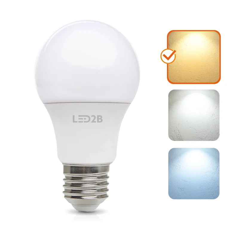 001271 - LED žiarovka GS 8,5W E27 3000K LED2B