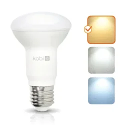 001355 - LED žiarovka R63 8W E27 3000K Kobi