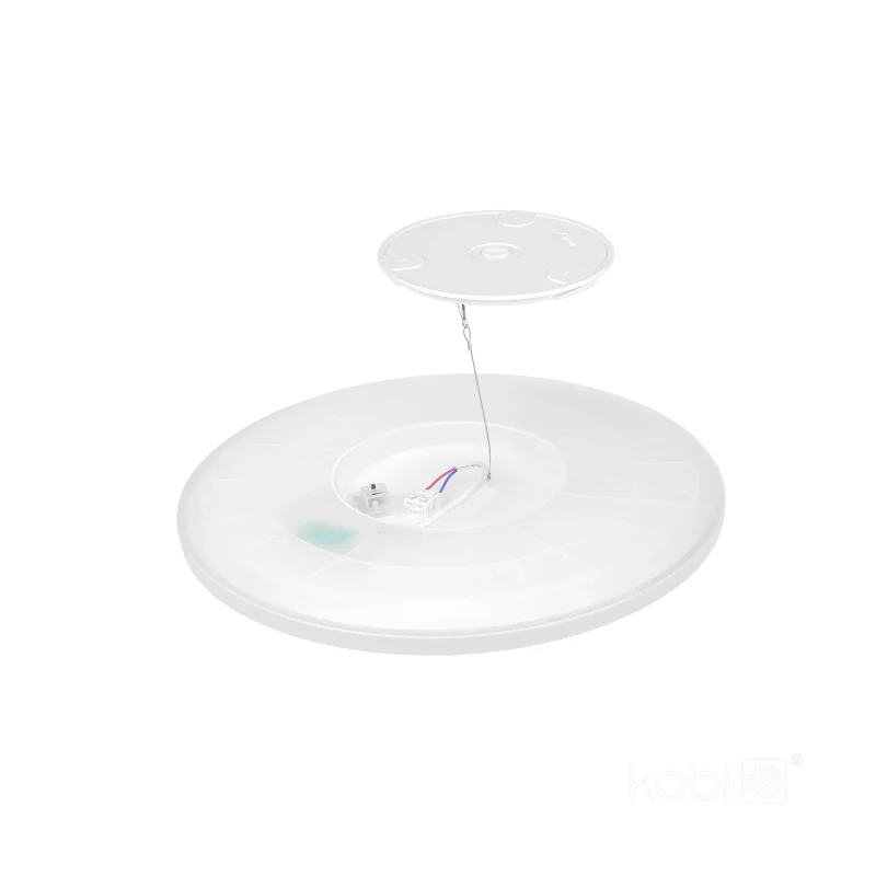 004104 - Stropné LED svietidlo NIVERA CIRCLE 18W 3CCT LX IP54 biele Kobi Premium