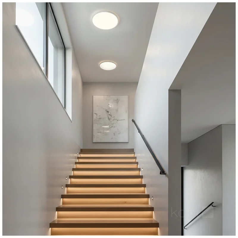 004104 - Stropné LED svietidlo NIVERA CIRCLE 18W 3CCT LX IP54 biele Kobi Premium